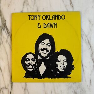 Tony Orlando & Dawn An Evening With 2 LP Vinyl Record 1977 Chelsea House C-9001